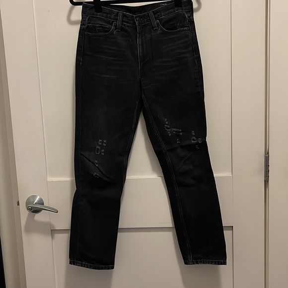 VINCE - High Waisted - 100% cotton straight leg jean - Picture 2 of 8